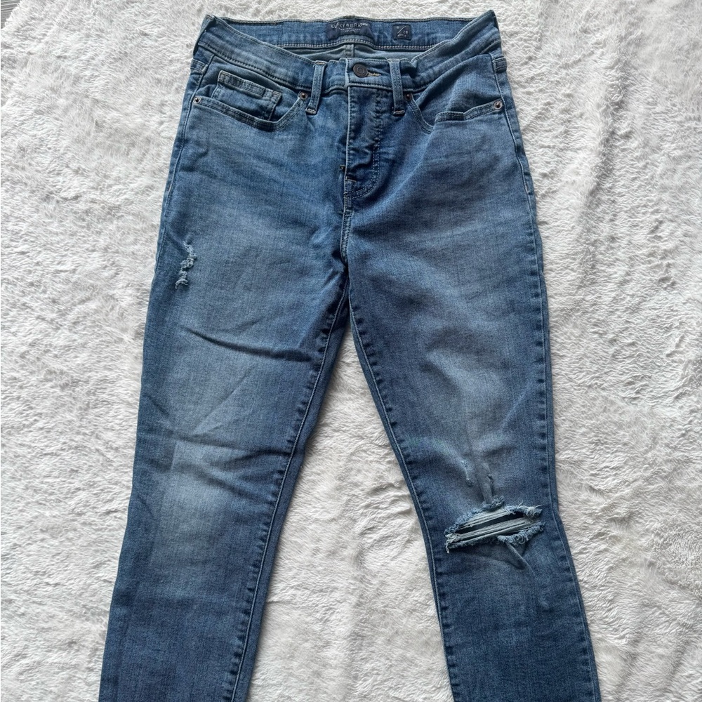 Lucky | Mid-Rise Ava Ankle Skinny | 6/28